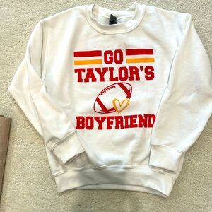 Taylor Swift Kelce Sweatshirt girls XS